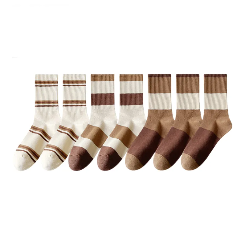 Lan Miao Mid Calf Socks Women's 7 Pack-3