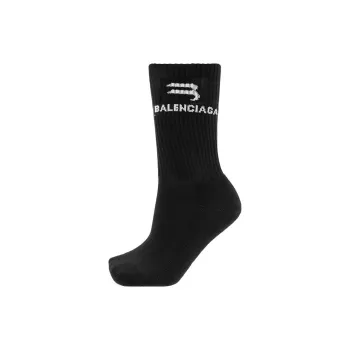 Balenciaga Socks 'Black/White'