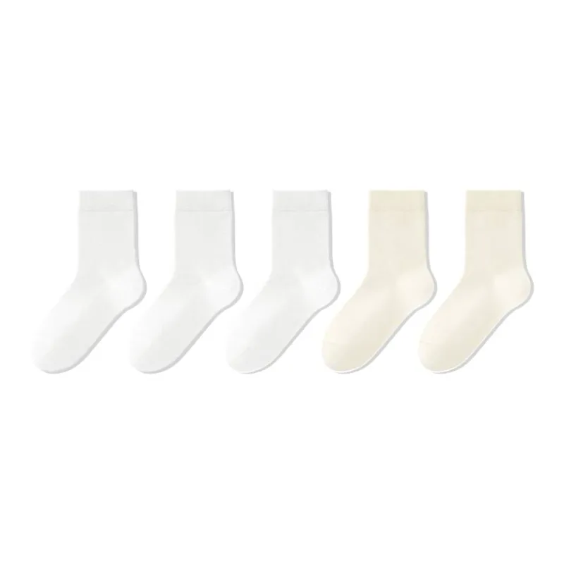 B&C.Room SS24 Mid Calf Socks Fall Winter Women's 5 Pack-10