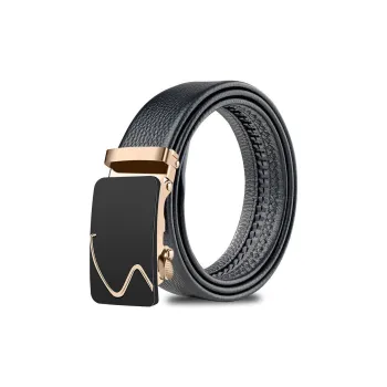 JKEM Alloy Leather Belts Unisex 3.5