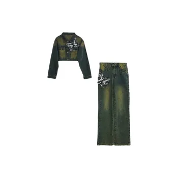 MOPB Casual Suit Women's Yellow Mud