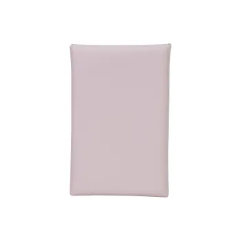 HERMES Calvi Evercolor Calfskin Card Holder Women's 09 MAUVE PALE Dream Purple