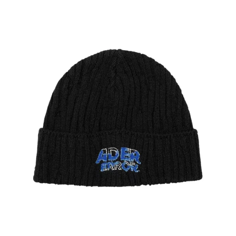 ADER ERROR Logo embroidered Wool blend Beanie-0