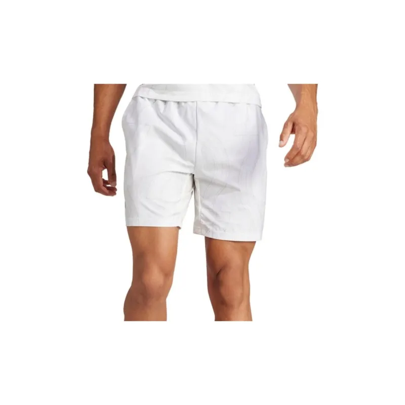 Adidas Club Tennis Graphic Shorts Sports Shorts Men's White-4