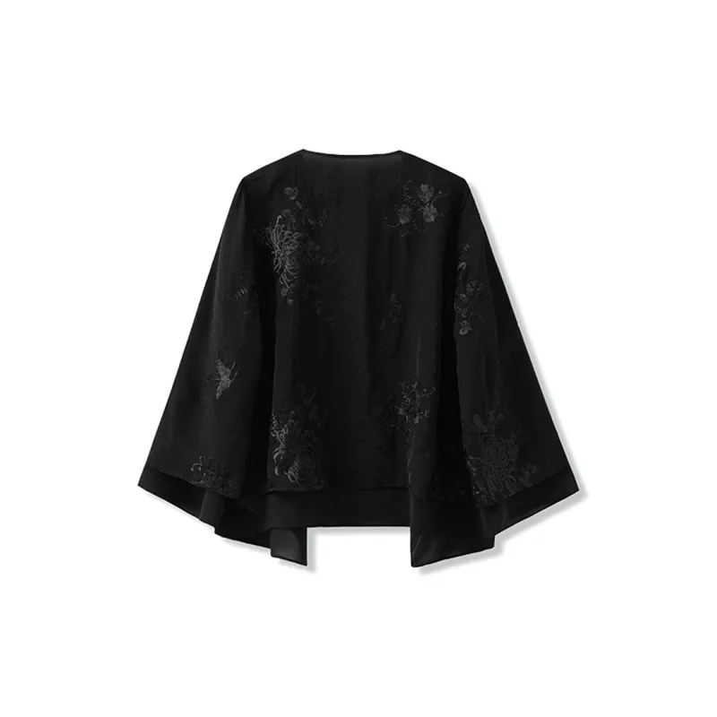 CHARM PICK Shirts Women's Black-1