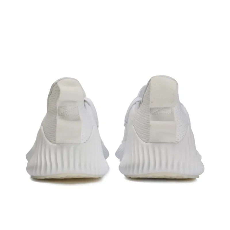 Adidas AlphaBounce Abrasion Resistant Slip Resistant Low Top Training Shoes Men's White-3