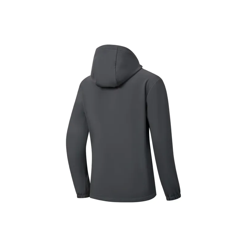 Erke Variety Training Collection Trench Coat Men's Dark Gray-1