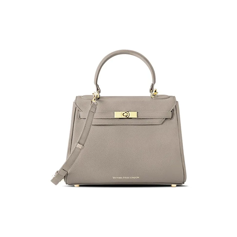 VICTORIA·HYDE PU Leather Surface Handbag, One Shoulder, Crossbody Bag Medium Size Women's Multicolor-6