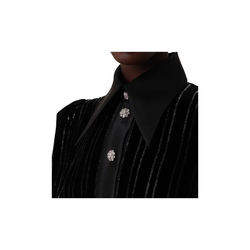 Zimmermann Illustration Velvet Mini Dress-4