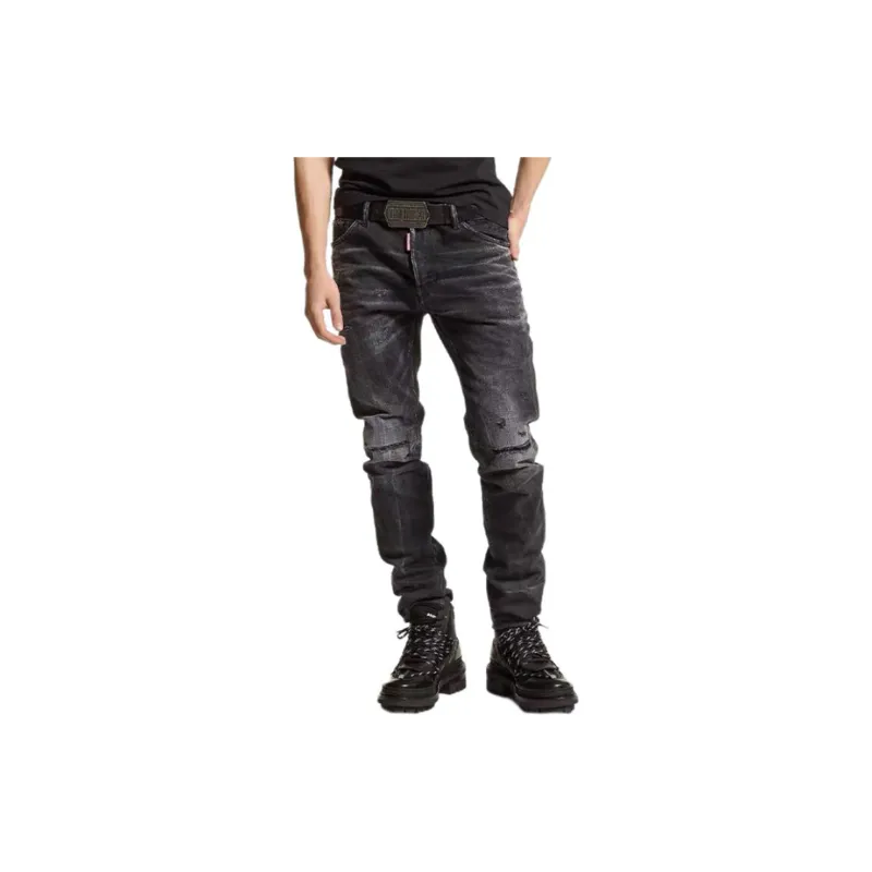 DSQUARED 2 Distressed Slim Fit Jeans-2