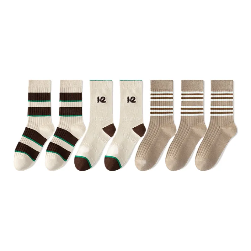 Lan Miao Mid Calf Socks Women's 7 Pack-4