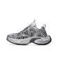 Vintage Distressed-Gray Silver