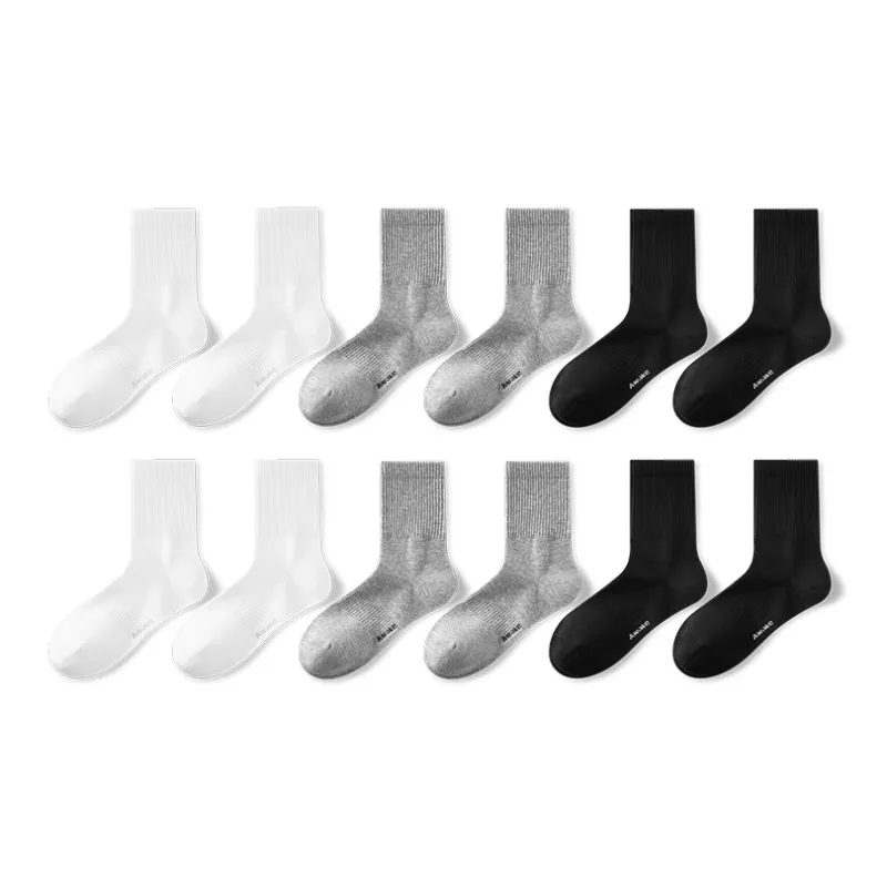 HLA Mid-Calf Socks Men's 6 Pack-5