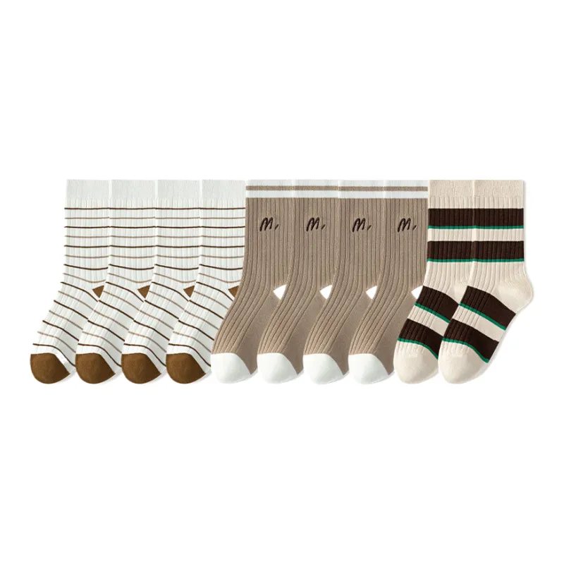 Lan Miao Mid Calf Socks Women's 10 Pack-3