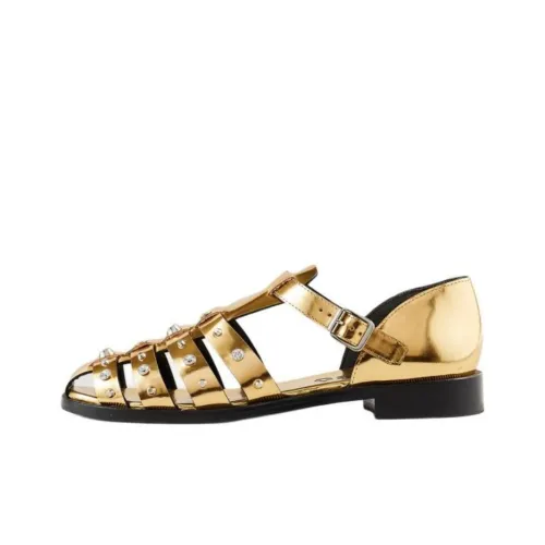 Sandro Roman Sandals Women's Gold