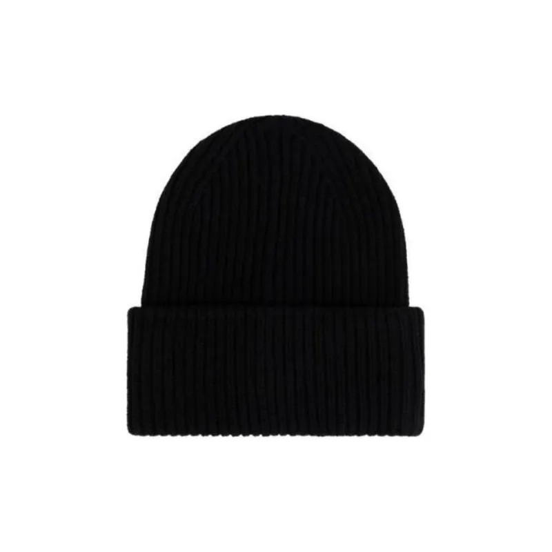 DSQUARED 2 Icon Appliqué Turn Up Hem Knitted Beanie-1
