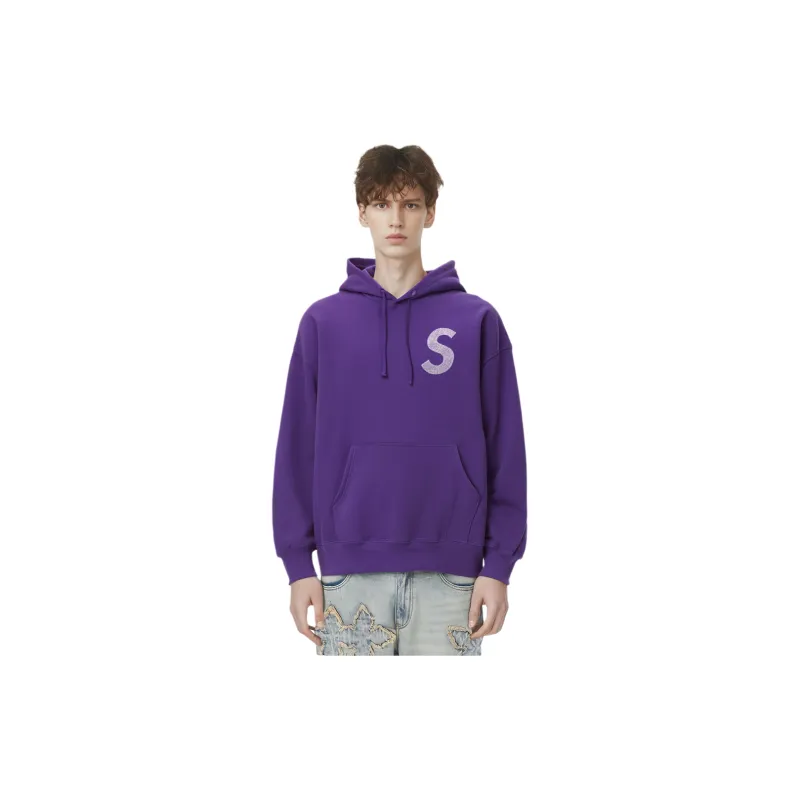 Supreme S Logo Hooded Sweatshirt - POIZON Supreme S Logo Hooded Sweatshirt - POIZON