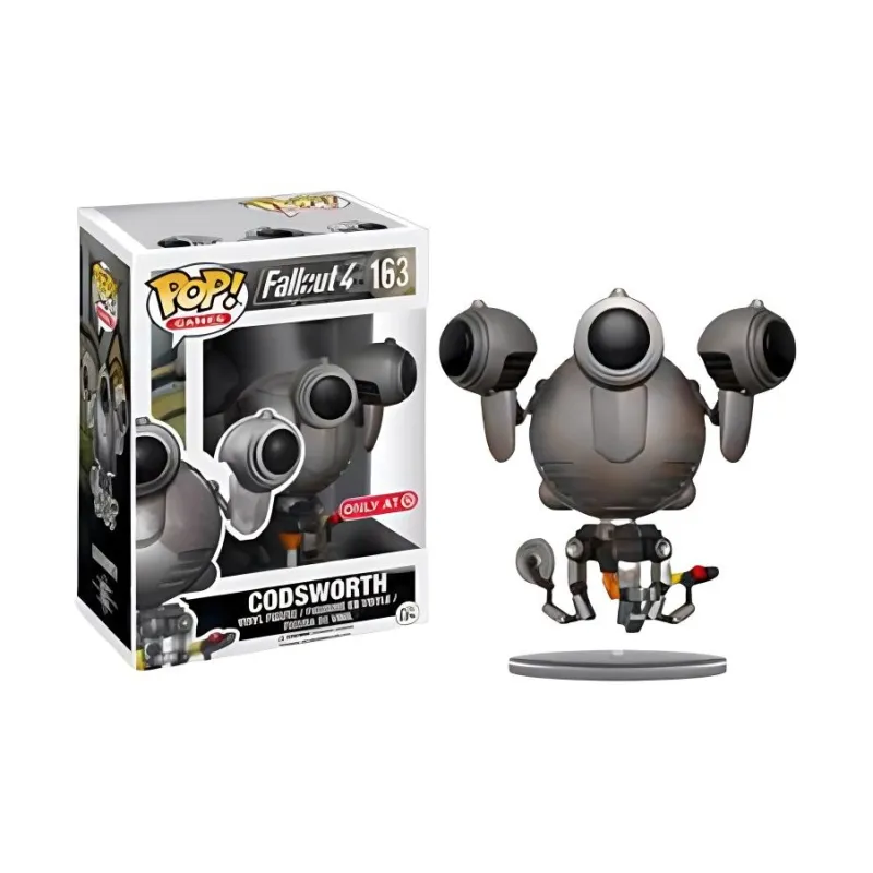 Funko POP! Collection GAMES Fallout 4 Robot Butler Chibi Figures Gray-2
