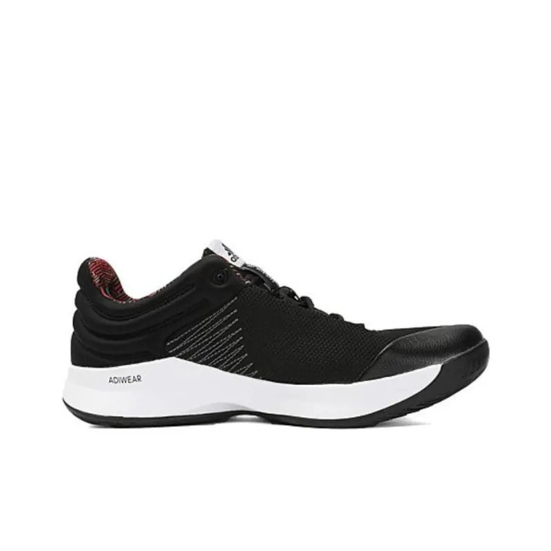 Adidas Pro Spark Cushioning Wear Resistant Low Top Basketball Shoes Men's Black-1