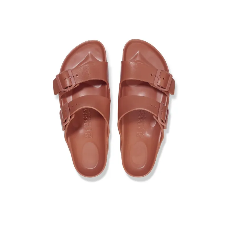 Birkenstock Arizona EVA Abrasion-Resistant Slide Slippers Unisex Rusty Brown-3