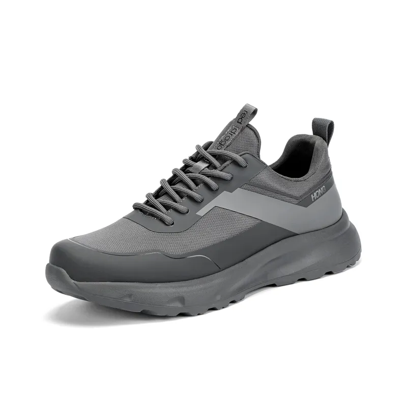 RED DRAGONFLY Athletic Shoes Lightweight And Breathable Low Top Casual Shoes Men's Black Gray-8