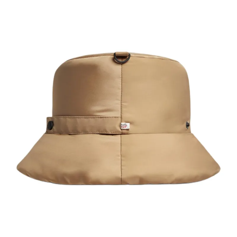 Moncler Wool Nylon Bucket Hats Unisex Light Umber-1