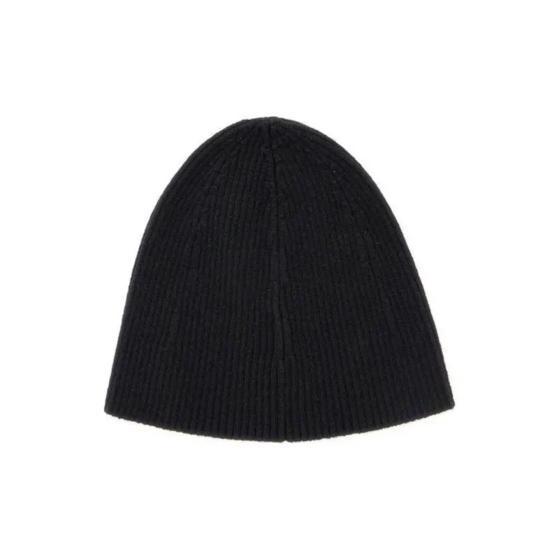 SAINT LAURENT Logo patch Beanie-1