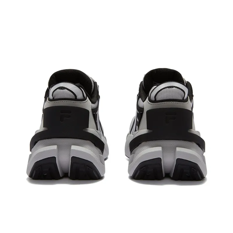 FILA FUSION TI 22 Slip Resistant Low Top Casual Shoes Men's Gray Black-3