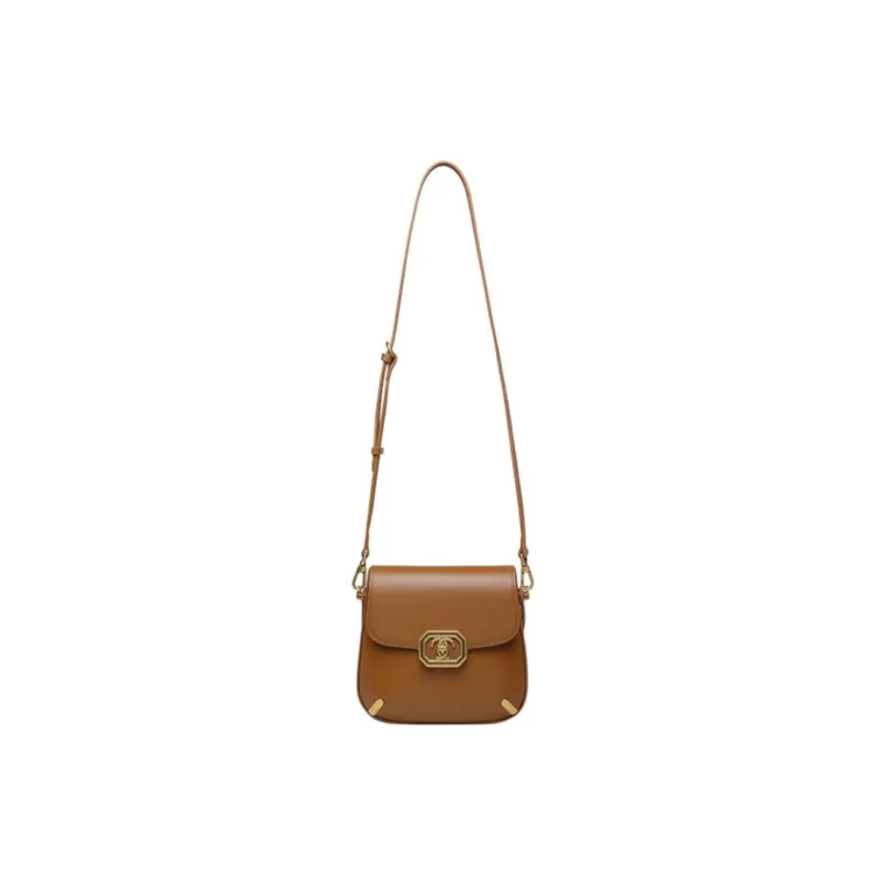 PIERRE CARDIN Top Grain Cow Leather Shoulder Bag Crossbody Bag Handbag Medium Size Women's Brown/Black/Burgundy-1