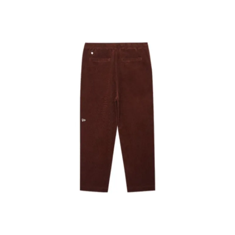 New Era FW24 Casual Pants Unisex Brown-1