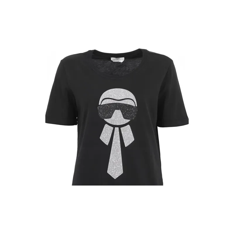 FENDI X Karl Lagerfeld T Shirt 'Black'-5