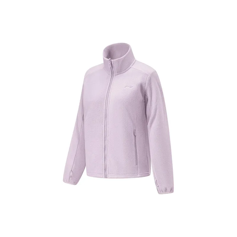 LiNing Fitness Series Trench Coat Women's Silk Purple-2
