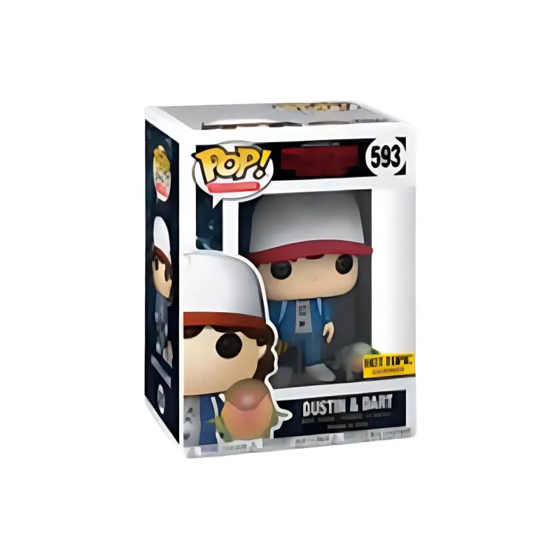 Funko POP! Collection TELEVISION Stranger Things Dustin And Dada Chibi Figures-1
