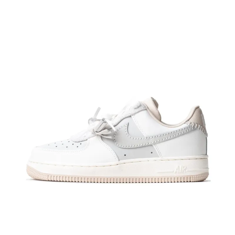 Nike Air Force 1 Low '07 Light Bone Suede Tassels Women's-0