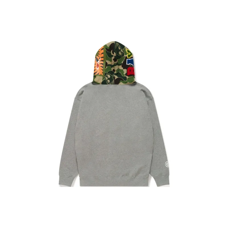 Bape X Bored Ape Yacht Club Shark Full Zip Hoodie-2