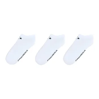 Converse Chucks Ankle Socks Unisex 3 Pack White