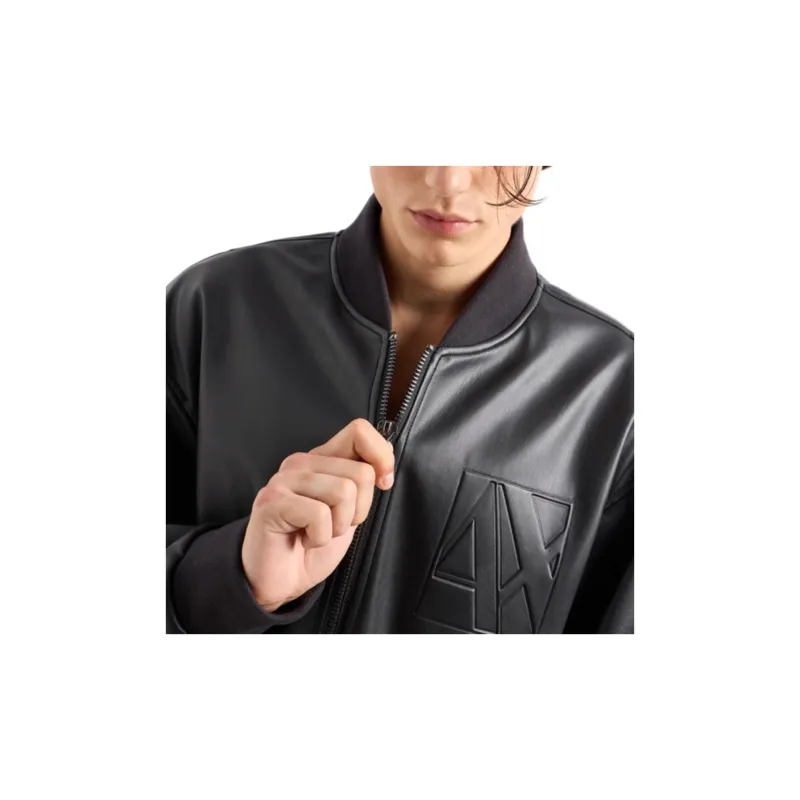 ARMANI EXCHANGE Zip up Bomber Jacket-4