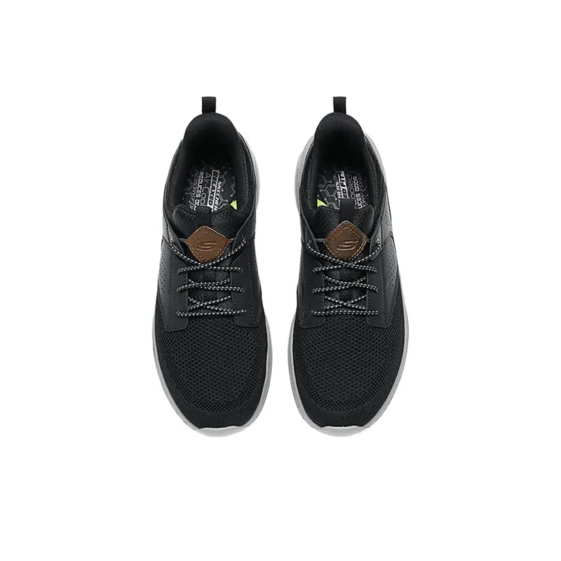Skechers Sports Life Collection Anti Slip Wear Resistant Low Top Running Shoes Men's Black-2