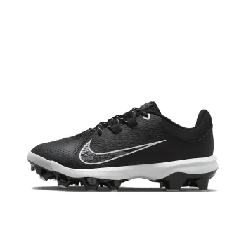 Nike Hyperdiamond 4 Pro Mcs Black Pure Platinum White Women's