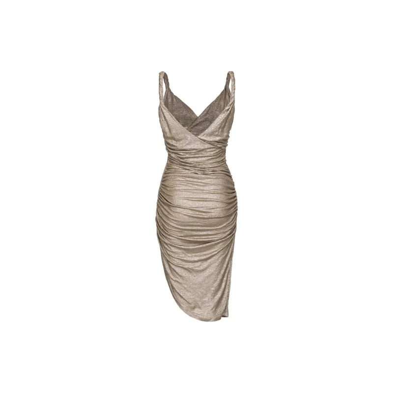 PINKO Sleeveless Dress Women's Light Umber-1