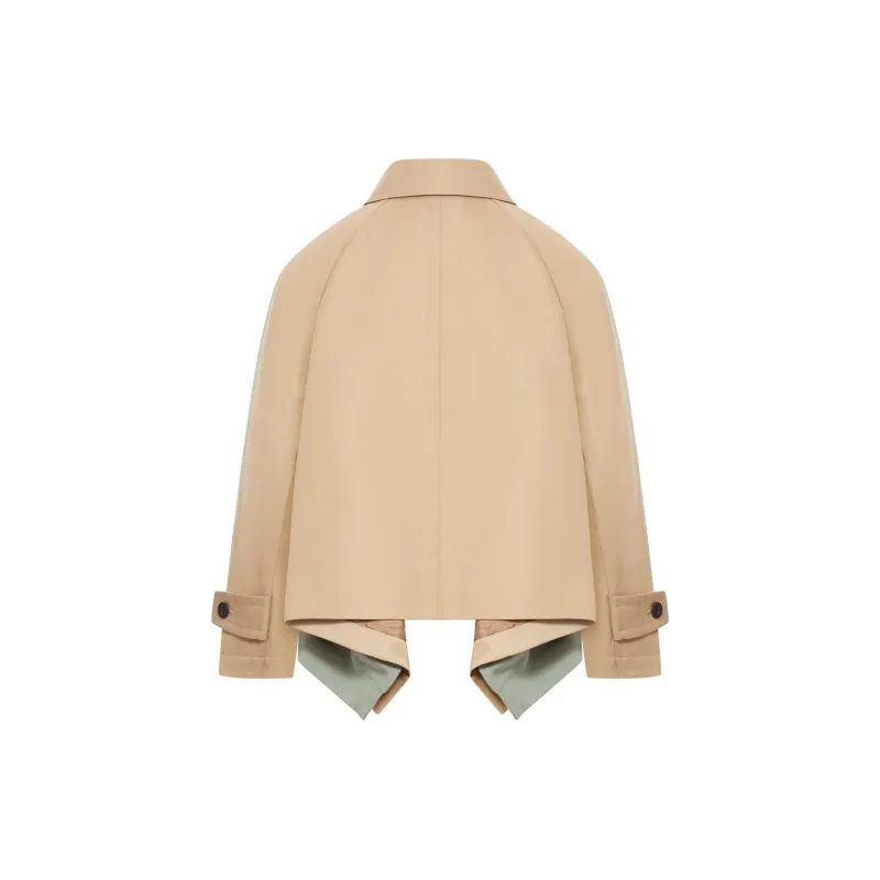 Sacai Gabardine Nylon Twill Blouson 'Beige/Khaki'-1