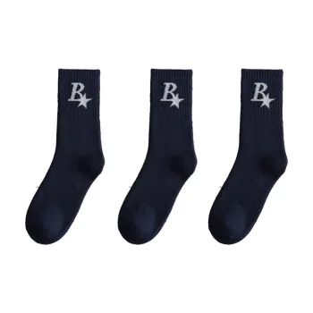 YUZHAOLIN Mid Calf Socks Men's Combo Set