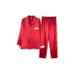 Red Letter-[Couple Silk Pajamas Men]