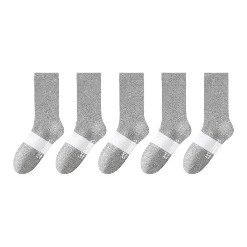 MIIOW Knee High Socks Men's 5 Pack-1