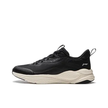 LiNing Liuyun Anti Slip Wear Resistant Low Top Casual Running Shoes Women's Black