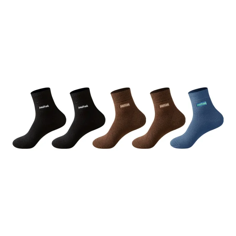 PAUL FRANK Mid Calf Socks Men's Combo Set-9
