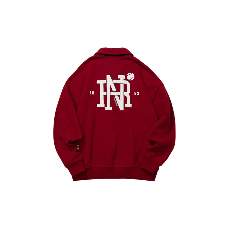 Reebok x Nautica Sweatshirt Unisex Deep Red-1