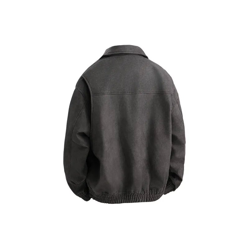 ZMOH Leather Jacket Unisex Couple's-3