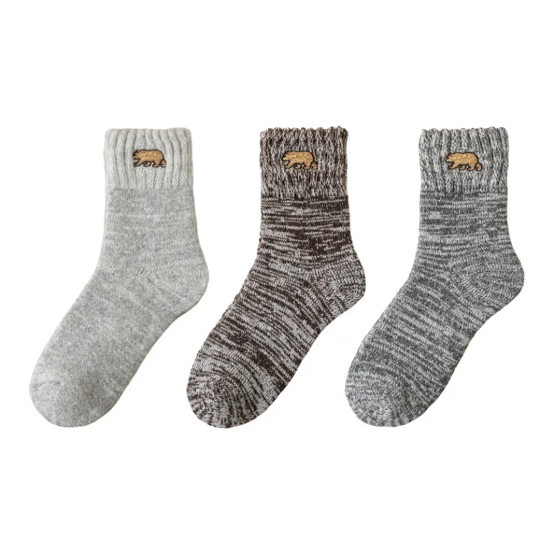 MIIOW Mid Calf Socks Men's Combo Set-4