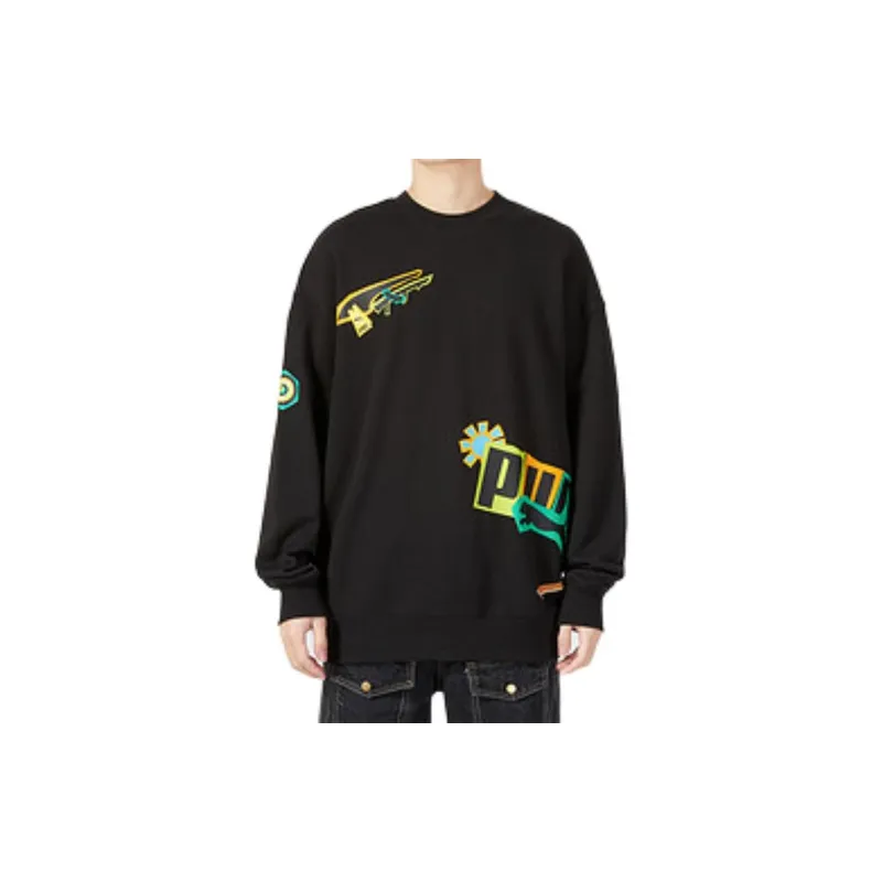 PUMA CLASSICS Sweatshirts Men Black-2